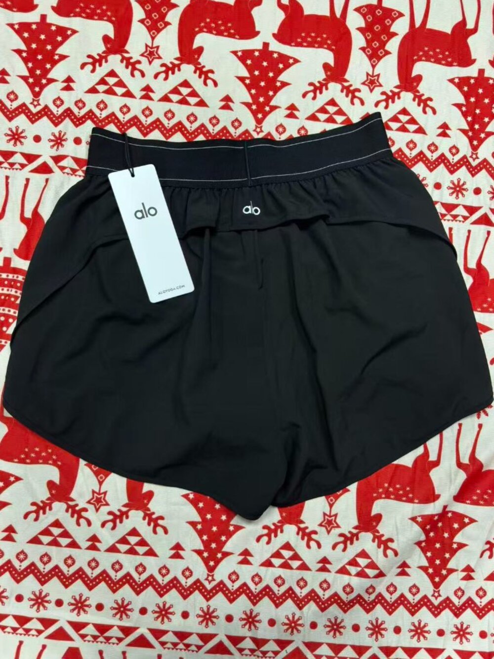 NWT Alo Yoga Match Point Short Black🙆♀️Lightweight Athletic Everyday Shorts - Picture 5 of 9